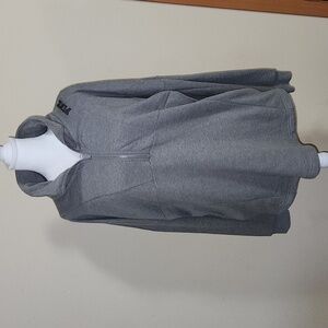 Pink By Victoria's Secret Gray Quarter Zip Sweater Size M